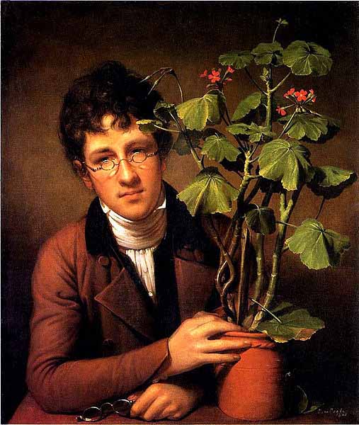 Rubens Peale with a Geranium